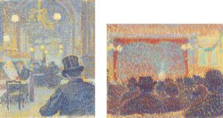 Louis Hayet - Au Café And Au Théâtre: Two Works