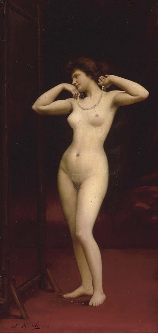 Louis Hierle - The pearl necklace