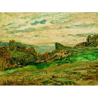 Louis-Hilaire Carrand - Etude De Paysage