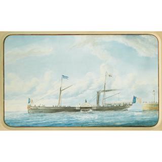 Louis-Honoré-Frédéric Gamain - Le Steamer Princesse Mathilde