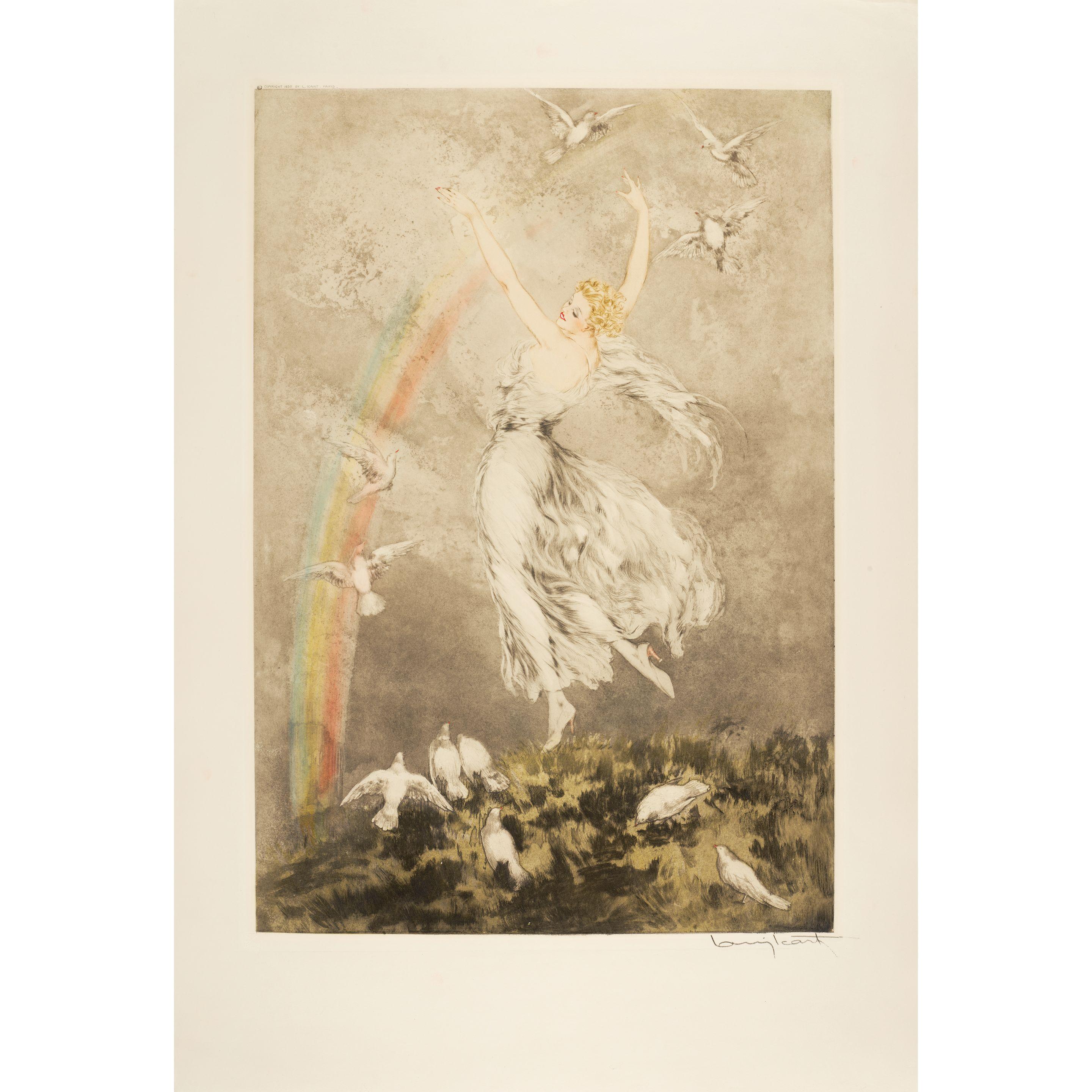 Louis Icart - Arc-en-ciel (Rainbow)