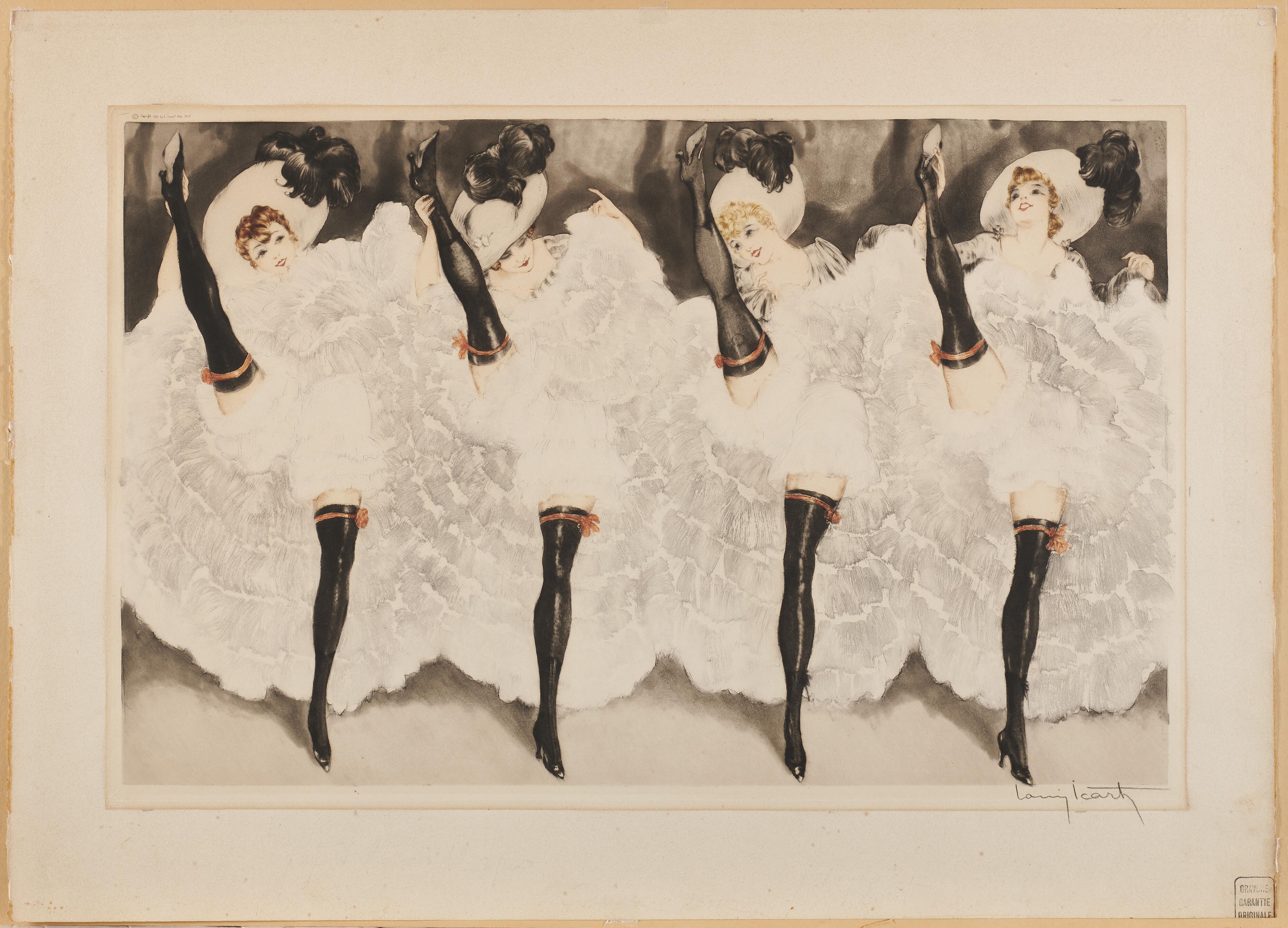 Louis Icart - Can Can