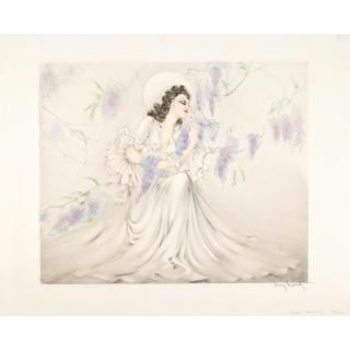 Louis Icart - La Glycine (Wisteria)