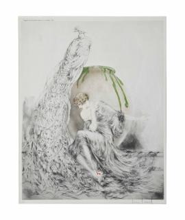 Louis Icart - Peacock