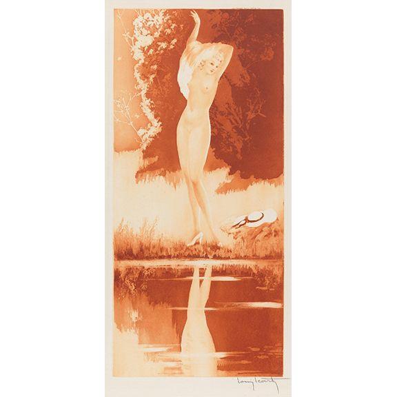 Louis Icart - Pool