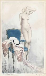 Louis Icart - \'Première Pose\' (Fair Model), 1937