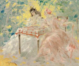 Louis Icart - Sous Les Tonnelles