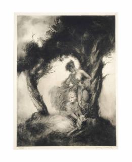 Louis Icart - \'Sunset\', 1923