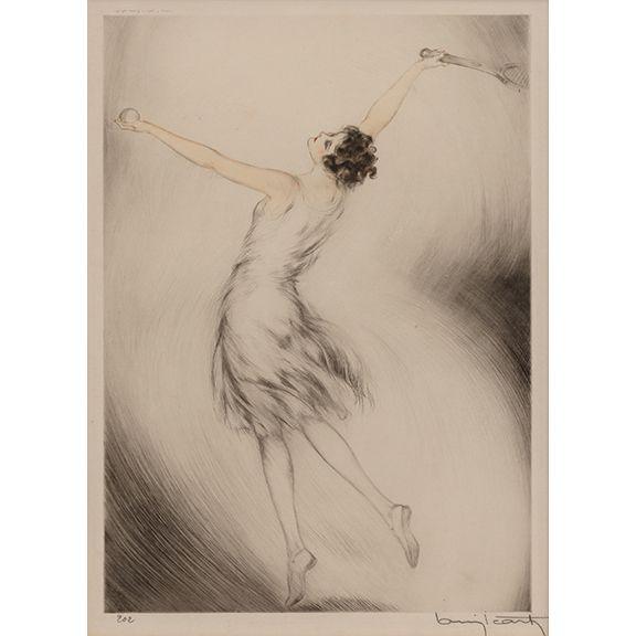 Louis Icart - Tennis