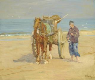 Louis Jacob Hartz - Collecting the catch