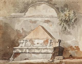 Louis Jean Desprez - A project for a fountain