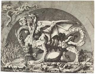 Louis Jean Desprez - La Chimère De Monsieur Desprez (Wollin 22; Baudicour 6)