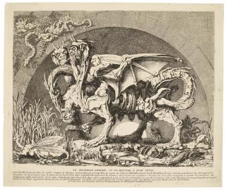 Louis Jean Desprez - La Chimère De Monsieur Desprez (Wollin 22; Baudicour 6)