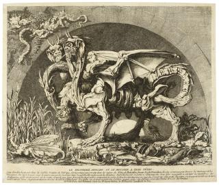 Louis Jean Desprez - La Chimère De Monsieur Desprez (Wollin 22; Baudicour 6)