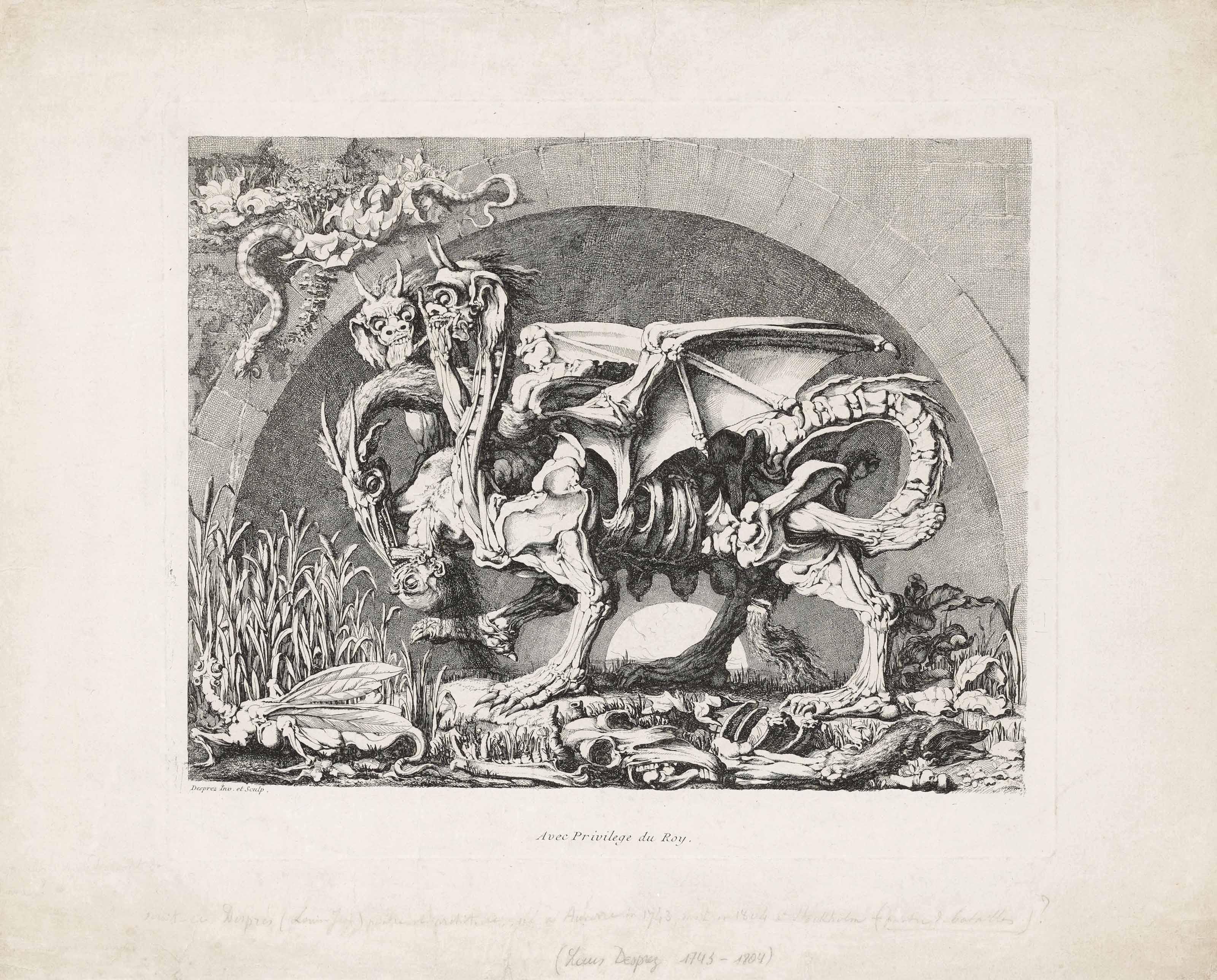 Louis Jean Desprez - La Chimère De Monsieur Desprez