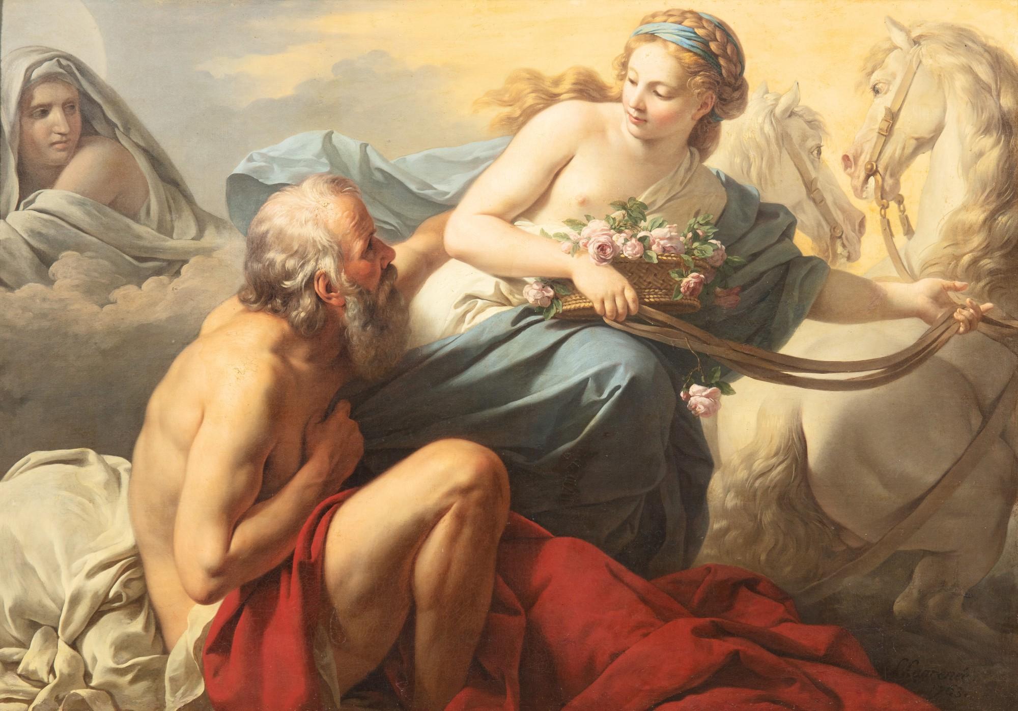 Louis Jean François Lagrenée - AURORA AND TITHONUS