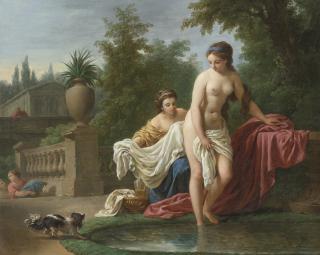 Louis-Jean-François Lagrenée - David And Bathsheba