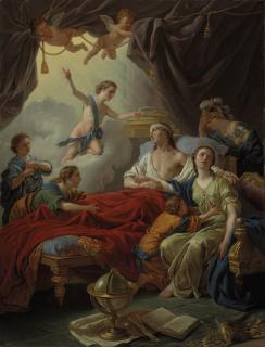 Louis Jean François Lagrenée - The Death of the Dauphin