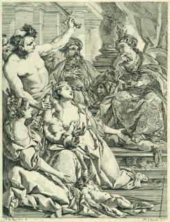 Louis Joseph Le Lorrain - Das Urteil des Salomon