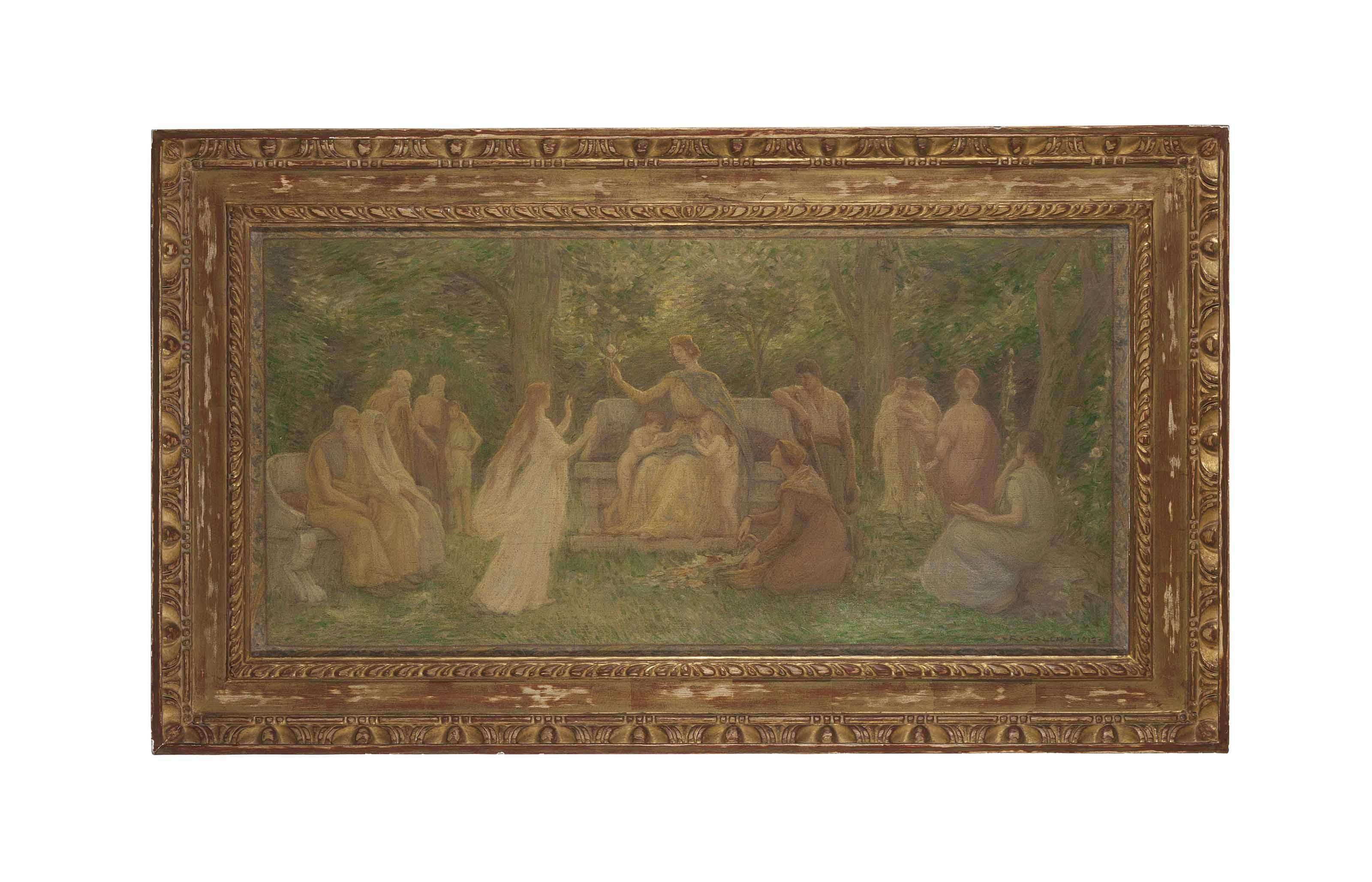 Louis Joseph Raphael Collin - Le Printemps