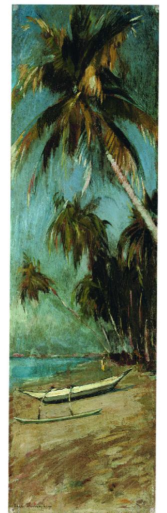Louis-Jules Dumoulin - Village Malais (Tandjon Katong)