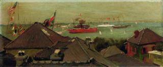 Louis-Jules Dumoulin - Yokohama. Jubili de la reine Victoria