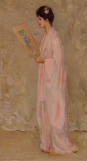 Louis Kronberg - Lady with a Watercolor