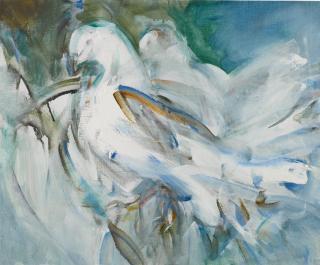 Louis Le Brocquy, H.R.H.A. - Fantail Pigeons