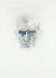 Louis Le Brocquy, H.R.H.A. - Image Of Samuel Beckett (Opus W1155)