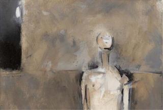 Louis Le Brocquy, H.R.H.A. - Man in a Room