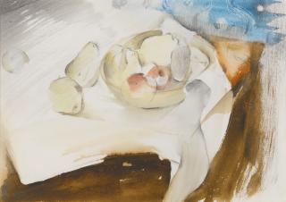 Louis Le Brocquy, H.R.H.A. - Still Life With Fruit