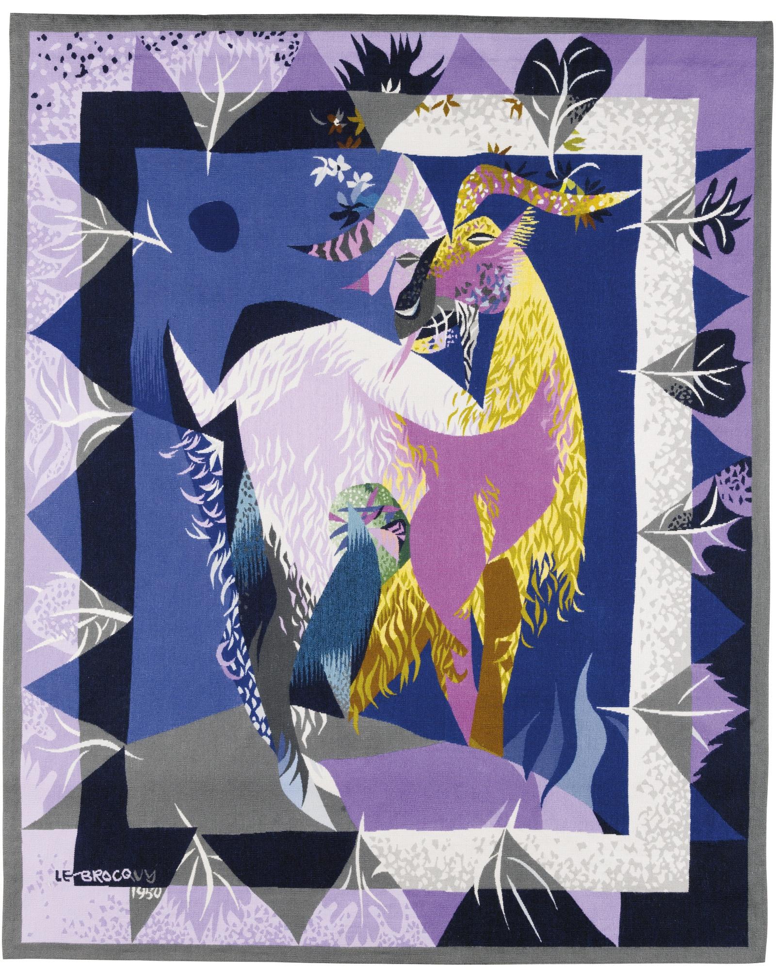 Louis Le Brocquy, H.R.H.A. - The Garlanded Goat