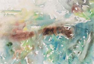 Louis Le Brocquy, H.R.H.A. - The Liffey near Manor Kilbride