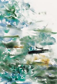 Louis Le Brocquy, H.R.H.A. - Wood, Tipperary