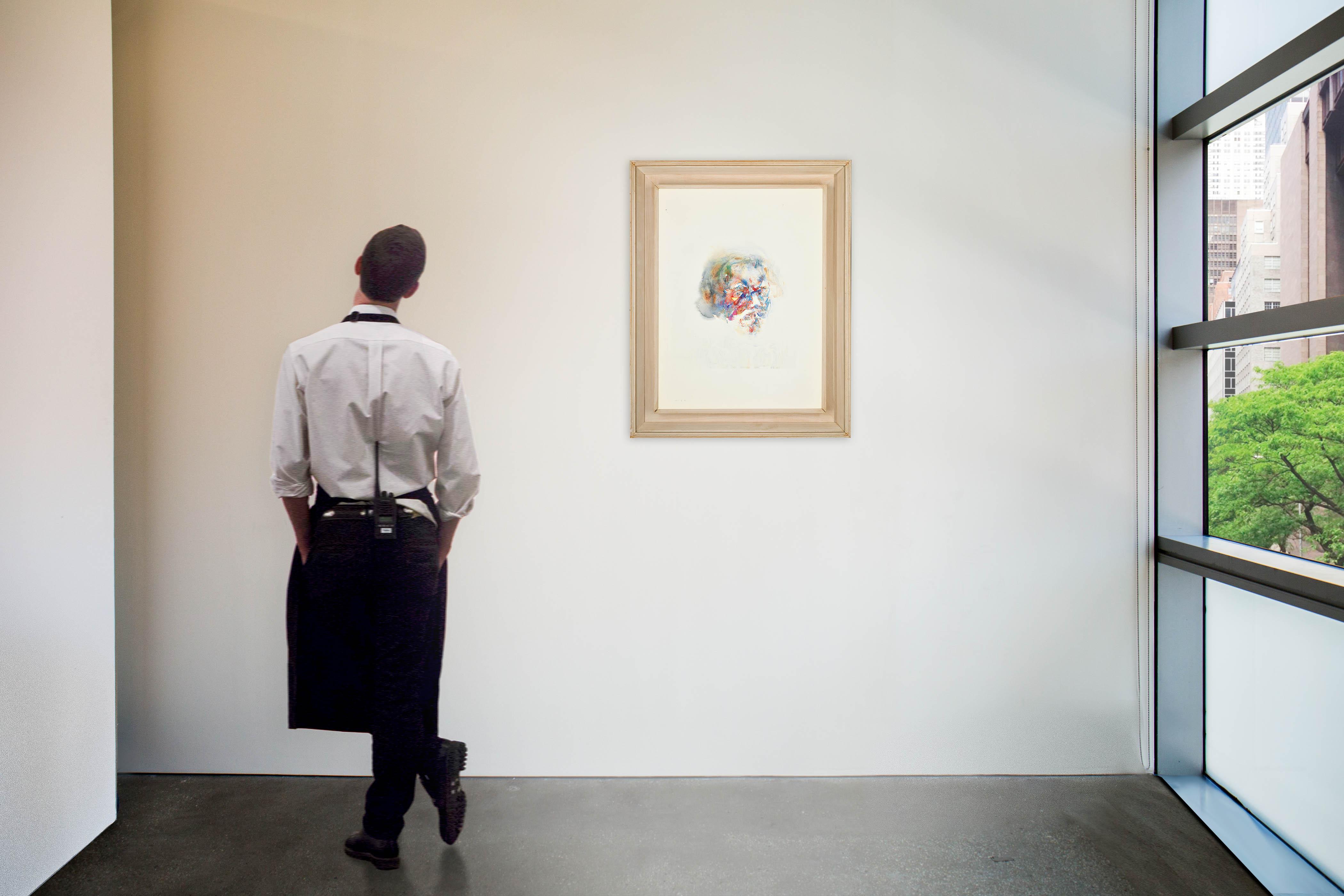 Louis Le Brocquy, R.H.A. - Study Towards An Image Of Delacroix