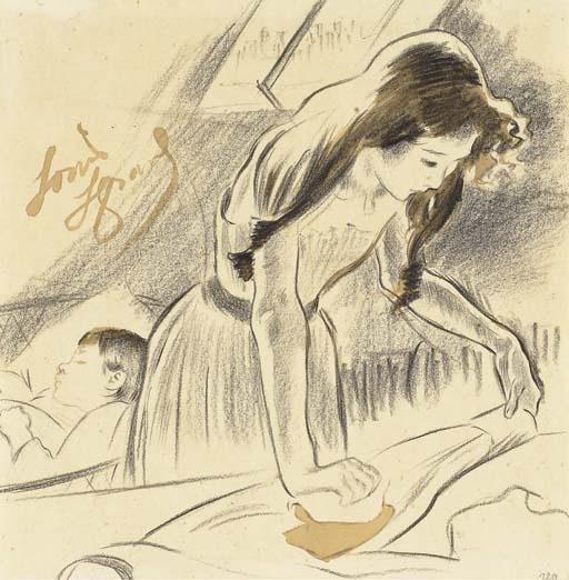 Louis Legrand - La repasseuse
