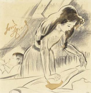 Louis Legrand - La repasseuse