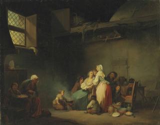 Louis-Léopold Boilly - La Bouillie Pour Le Chats (The Soup For The Cats)