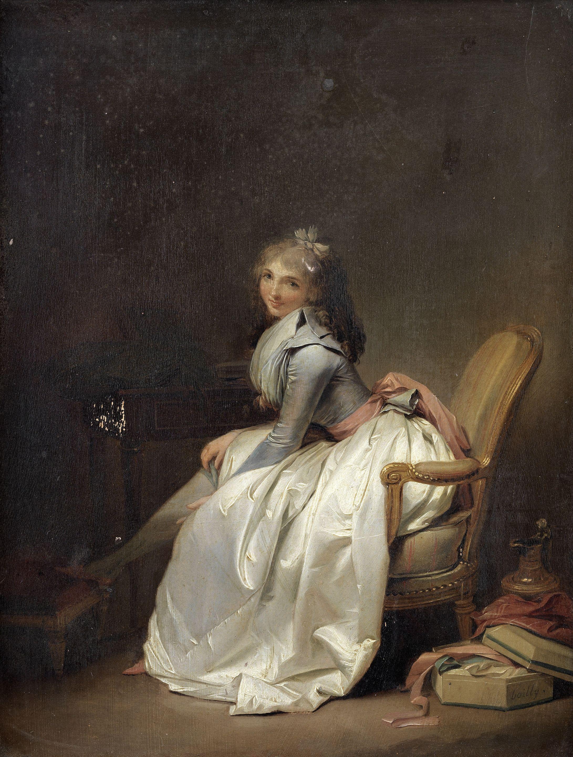 Louis-Léopold Boilly - La Jarretière
