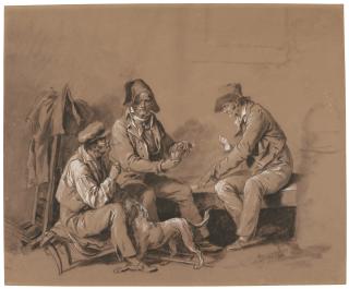 Louis-Léopold Boilly - La Partie De Piquet