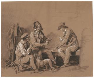 Louis-Léopold Boilly - La Partie De Piquet