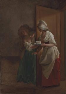 Louis-Léopold Boilly - La Tasse De Chocolat (\'The Cup Of Chocolate\')