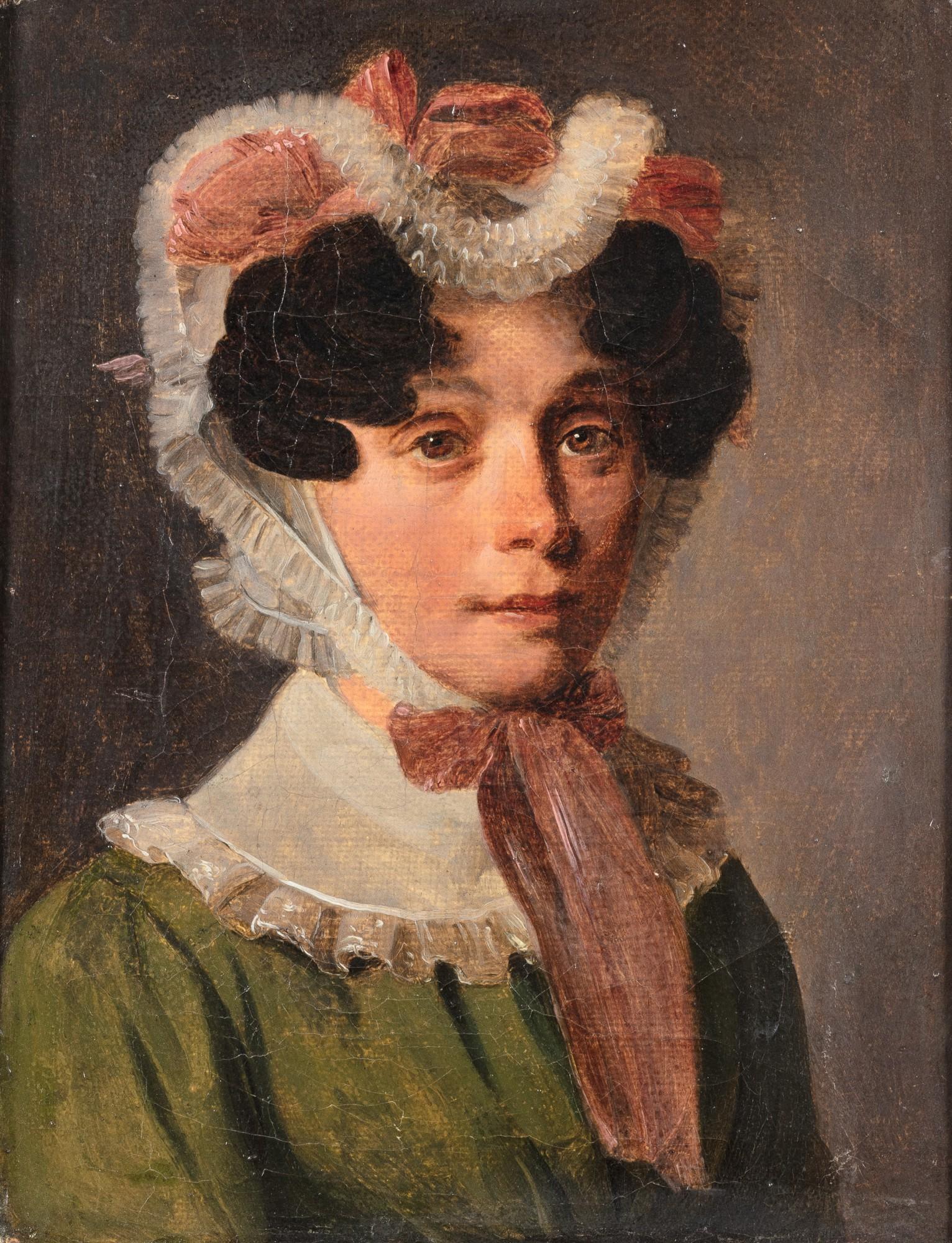 Louis-Léopold Boilly - Portrait of a Lady in a Green Dress