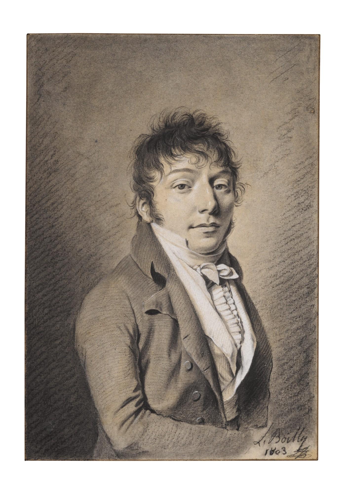 Louis-Léopold Boilly - Portrait of Aimé-Jacques-Marie-Constant de Moreton de Chabrillan