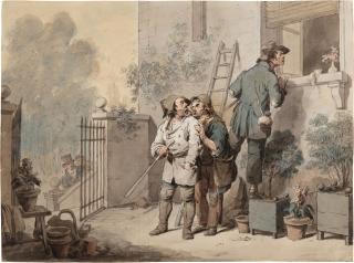 Louis-Léopold Boilly - Scène de voleurs