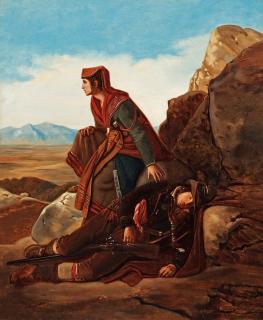 Louis Leopold Robert - The brigand asleep