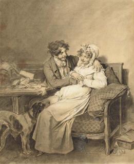 Louis Lépold Boilly - Les Époux Heureux