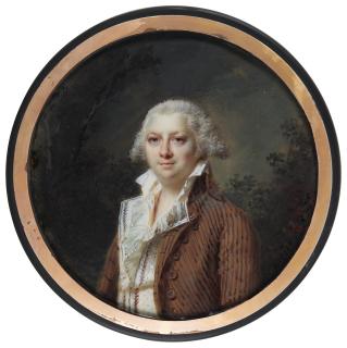 Louis Lié Périn-Salbreux - Portrait Of A Gentleman