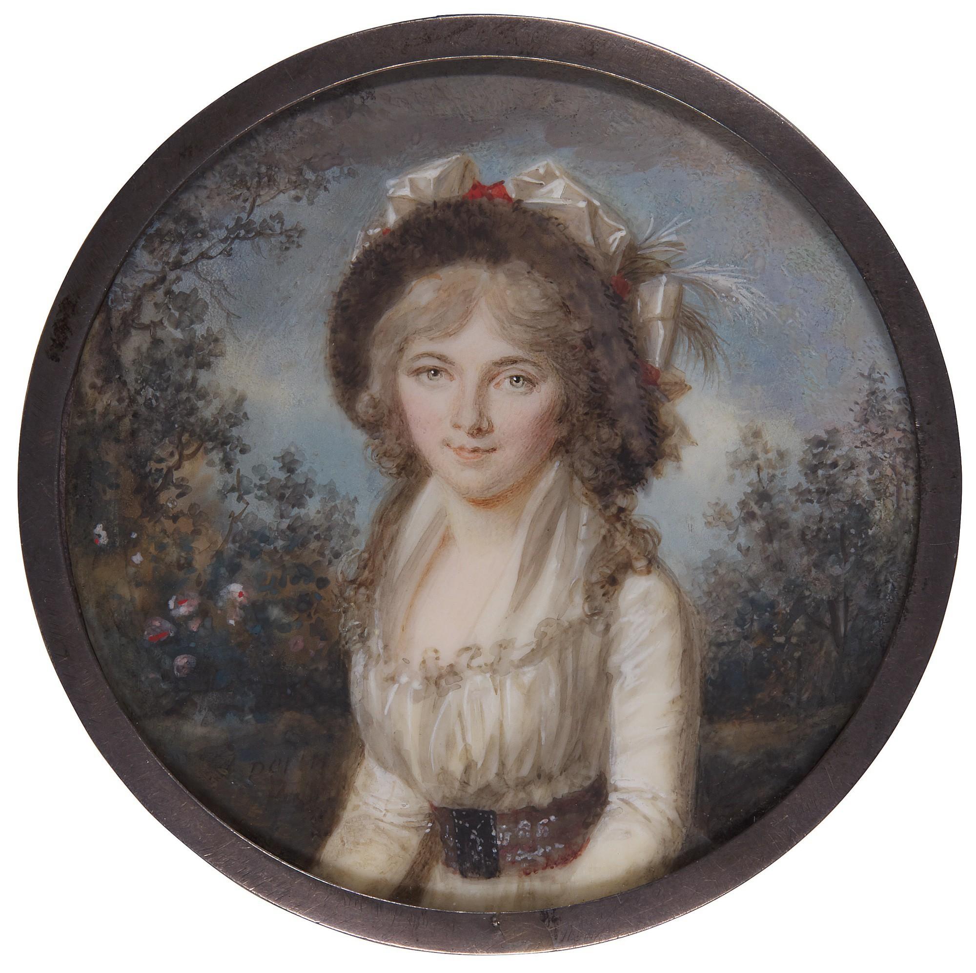Louis Lié Périn-Salbreux - Portrait Of A Lady