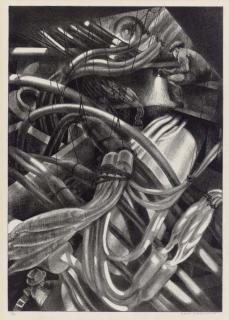 Louis Lozowick - Guts of Manhattan (F. 161)